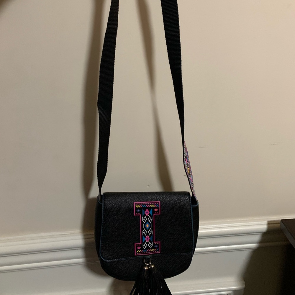 Justice black girl’s purse